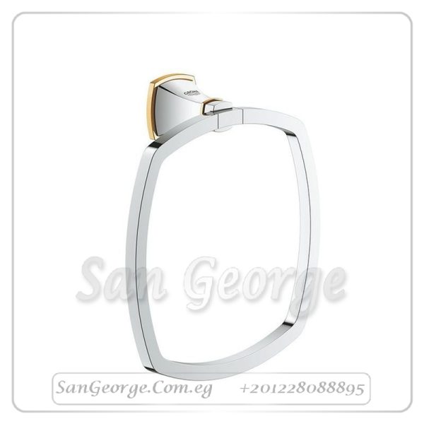 جرانديرا فواطة دائرية كروم x ذهبي لامع Gr- 40630IG0 جروهي Grohe