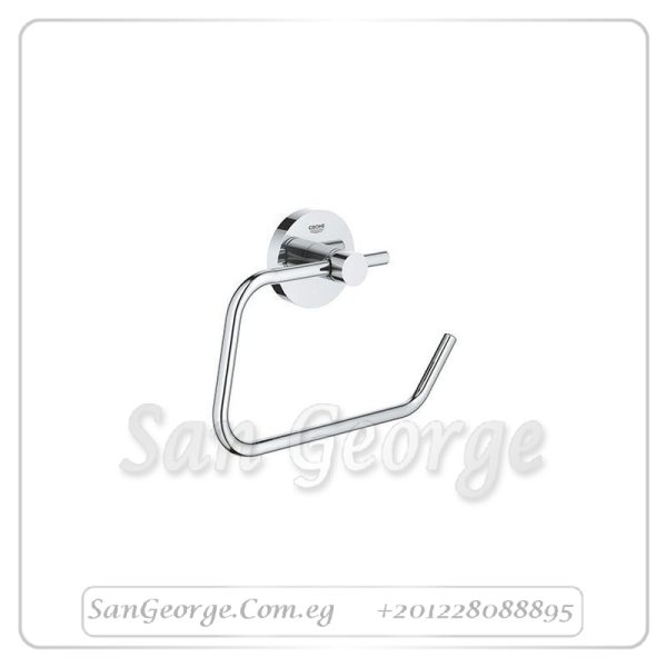 ايسنشال حامل ورق تواليت 40689001 كروم Gr- 40689001 جروهي Grohe