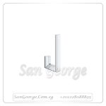 كيوب حامل ورق تواليت كيوب كروم Gr- 40784000 جروهي Grohe