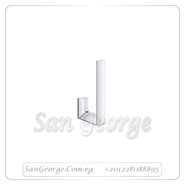 كيوب حامل ورق تواليت كيوب كروم Gr- 40784000 جروهي Grohe