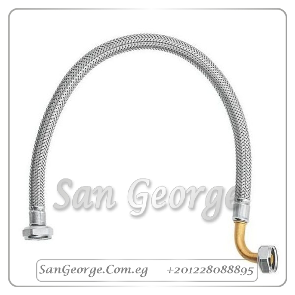 خرطوم توصيل مرن كروم Gr- 45704000 جروهي Grohe