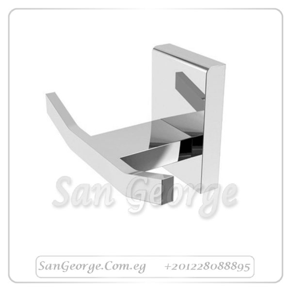 حامل جواد لورينزو مزدوج كروم LOR-1016