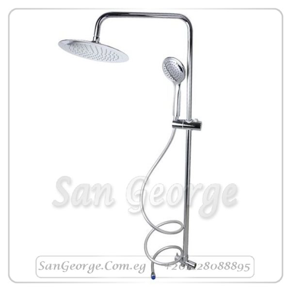 عامود دش جواد شارلوت بطاسة دائريه وسماعة ۱ نظام كروم GX-00130