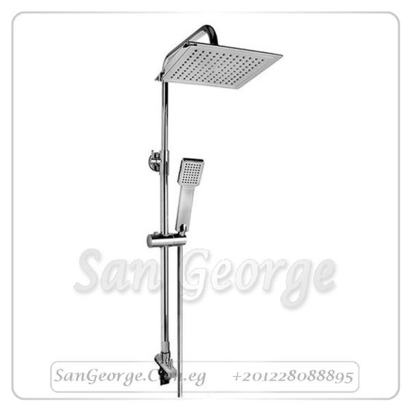 عامود دش جواد تريسا بطاسة شامل السماعة مربعه كروم GX-00131