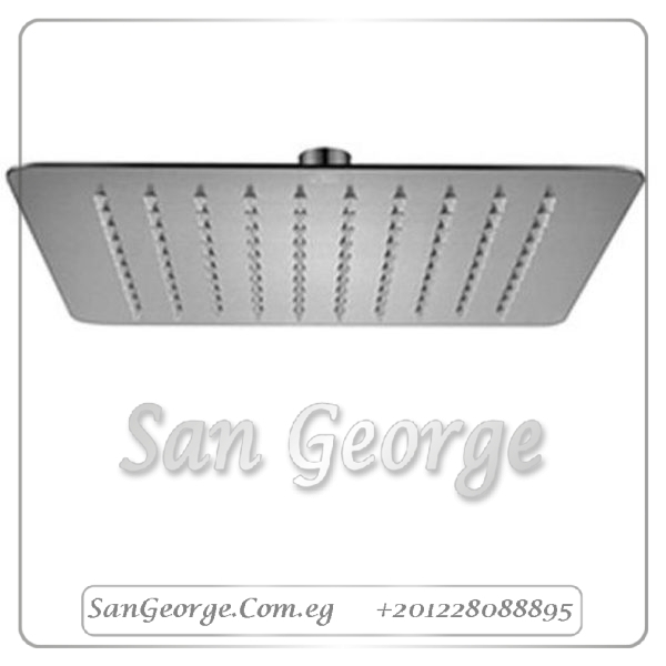 طاسة شاور جواد 30*30 سم مربعة رمادي GX-00133PVY