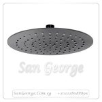 طاسة شاور جواد مدورة 40سم اسود GX-00208B