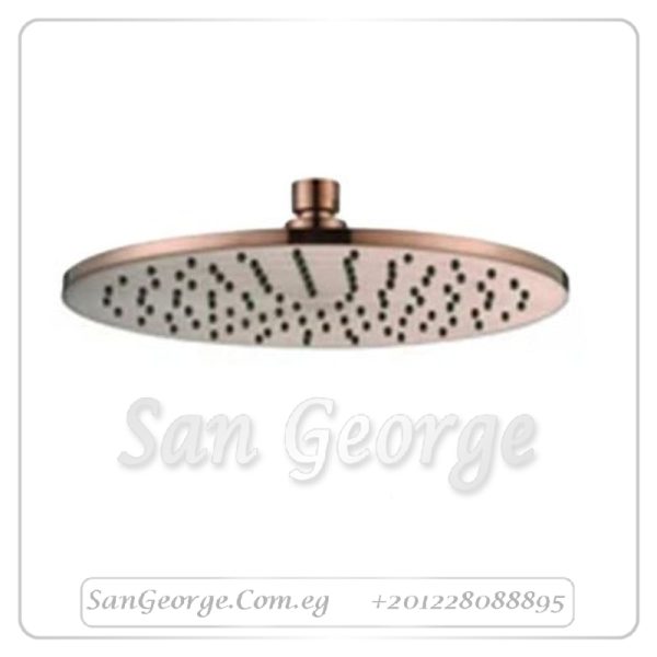 طاسة شاور جواد مدورة 40سم روز جولد GX-00208PVR