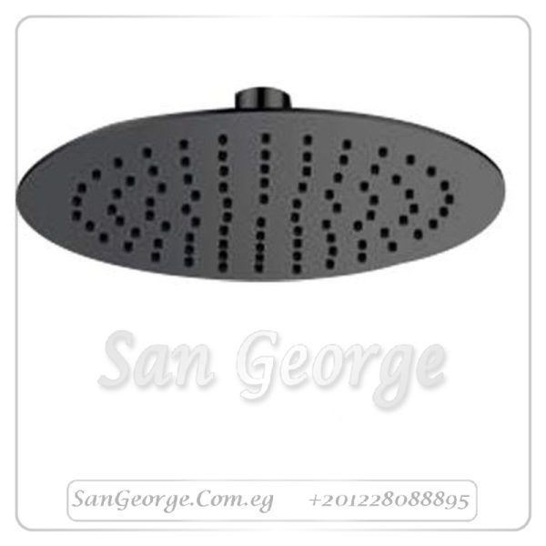طاسة شاور جواد مدورة 40سم رمادي GX-00208PVY