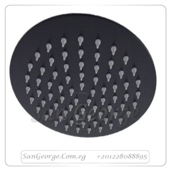 طاسة جواد 20سم مدورة اسود Gx-00209b