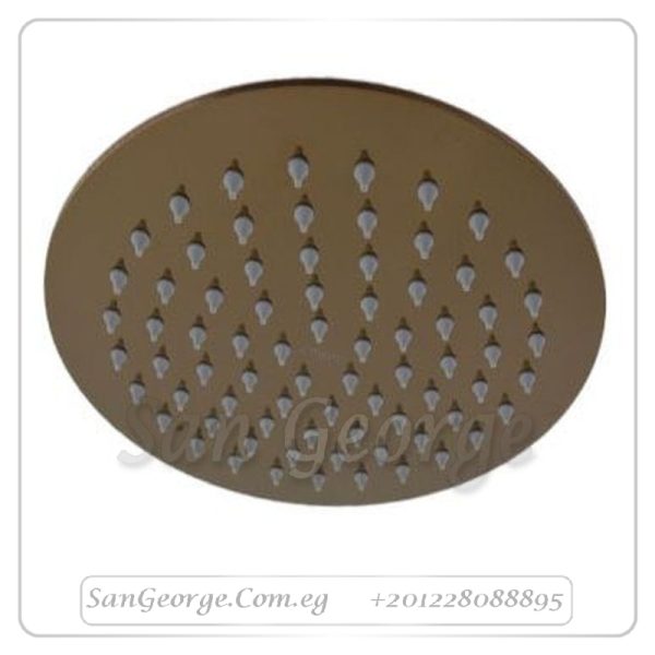 طاسة جواد 20سم دائرية روز جولد Gx-00209pvr