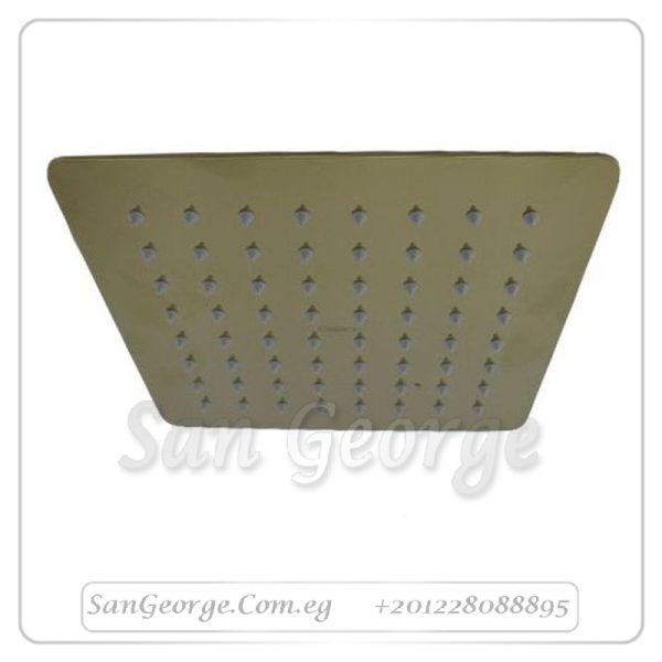 طاسة جواد 20سم مربعة ذهبي Gx-00210pvg