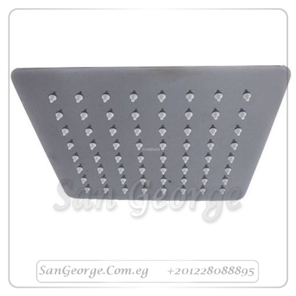 طاسة جواد 20سم مربعة رمادي Gx-00210pvy