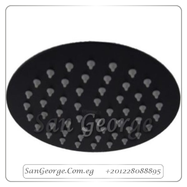 طاسة جواد 15سم مدورة اسود Gx-00211b