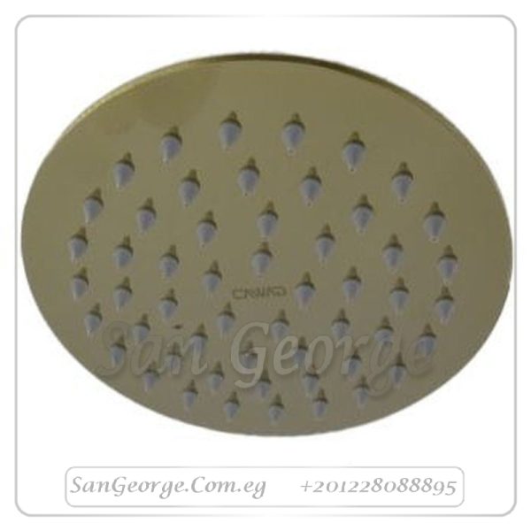 طاسة جواد 15سم مدورة ذهبي Gx-00211pvg