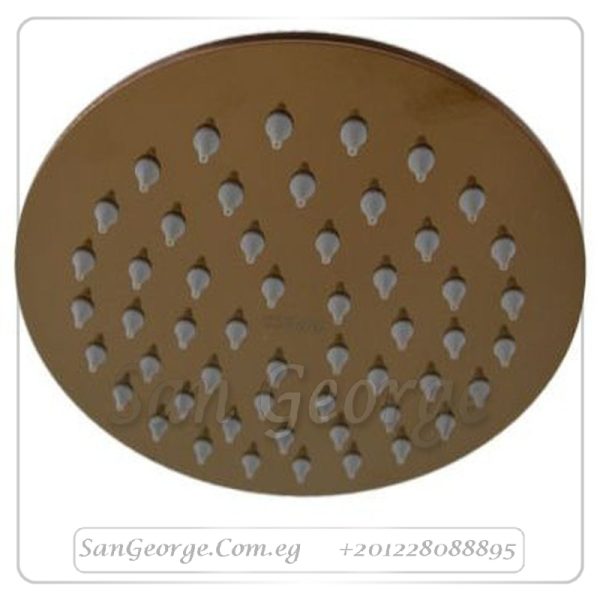 طاسة جواد 15سم دائرية روز جولد Gx-00211pvr