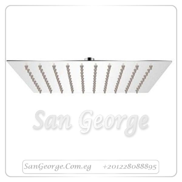 طاسة شاور جواد مربعة 25*25 سم رمادي GX-00212PVY