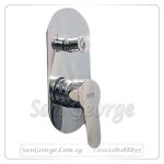 خلاط بانيو دفن جواد ليدو يشمل ودش دفن +وش خلاط دفن بالمحول كروم GX-00795
