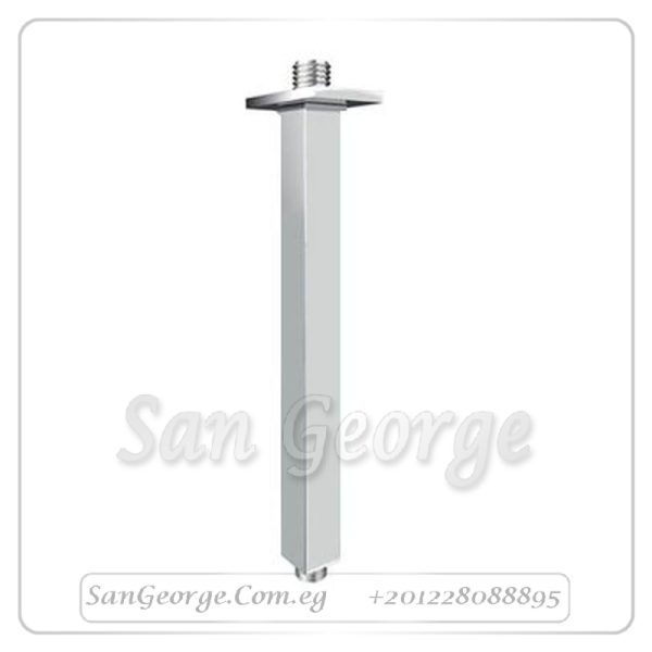 ماسورة طاسة شاور جواد 25سم كروم مربعه GX-00994