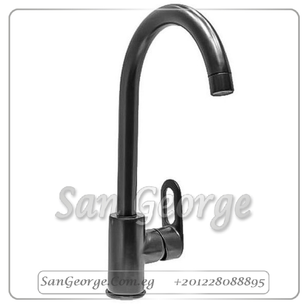 ميلو خلاط حوض MIL-00890B قنطره متحركه عاليه اسود من جواد