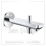 باو ايدج حنفية خلاط بانيو بمحول دفن كروم Gr- 13390000جروهي Grohe