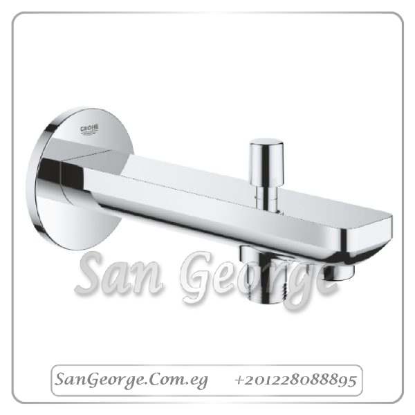 باو ايدج حنفية خلاط بانيو بمحول دفن كروم Gr- 13390000جروهي Grohe