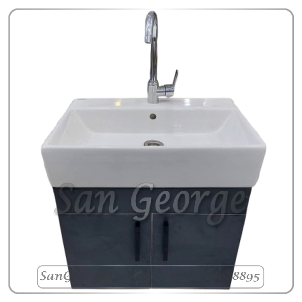 وحده خشب مع حوض كليوباترا معلقة من San George Design SGC3