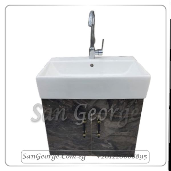 وحده خشب مع حوض كليوباترا معلقة من San George Design SGC2