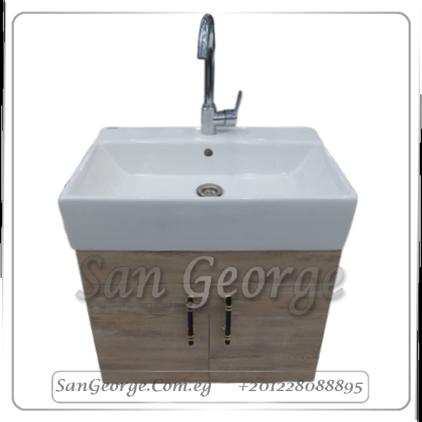 وحده خشب مع حوض كليوباترا معلقة من San George Design SGC1
