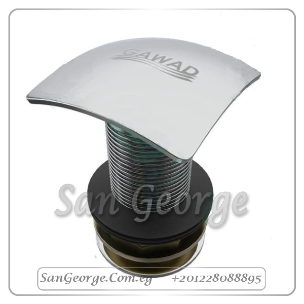 طابق حوض مربع جواد ۱.۲٥ سم كروم ZA-0001