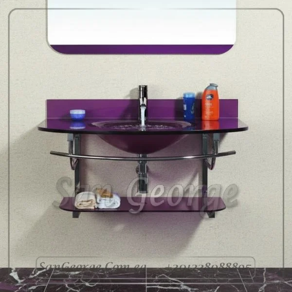 Glass Vanity Set 005 Move 80 cm by San George Design