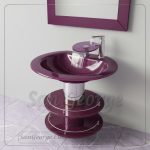وحده حمام زجاج  60 سم 221 من سان جورج ديزاين