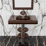 Glass Vanity Set 090 brown 80 cm by San George Design (Copy)