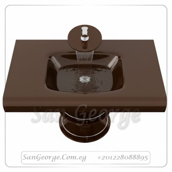 Glass Vanity Set 090 brown 80 cm by San George Design (Copy)