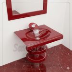 وحده حمام زجاج  60 سم 002 من سان جورج ديزاين