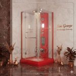 كابينه 90×90 مربعه جاكوزي Sqr-9052  من San George Design