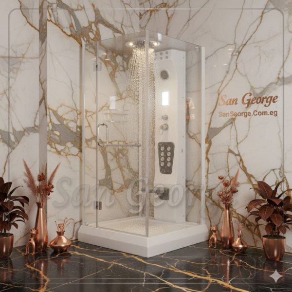 كابينه 90×90 مربعه جاكوزي Sqr-9052  من San George Design