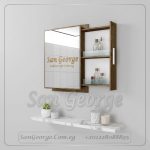 مرايا رخام طبيعي باضائه ليد مميزه Marb-7014 من سان جورج ديزاين San George Design