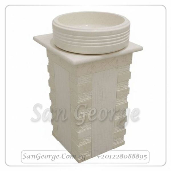 Marble Basin Beige Hand Made من San George Design