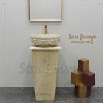 Marble Basin Beige Hand Made من San George Design