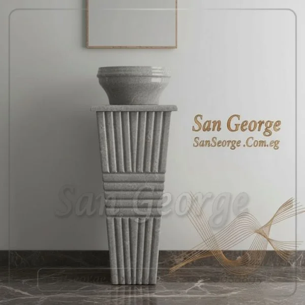 حوض حمام مغسلة رخام طبيعي من San George Design