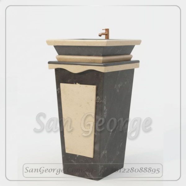 Marble Basin Beige Hand Made من San George Design