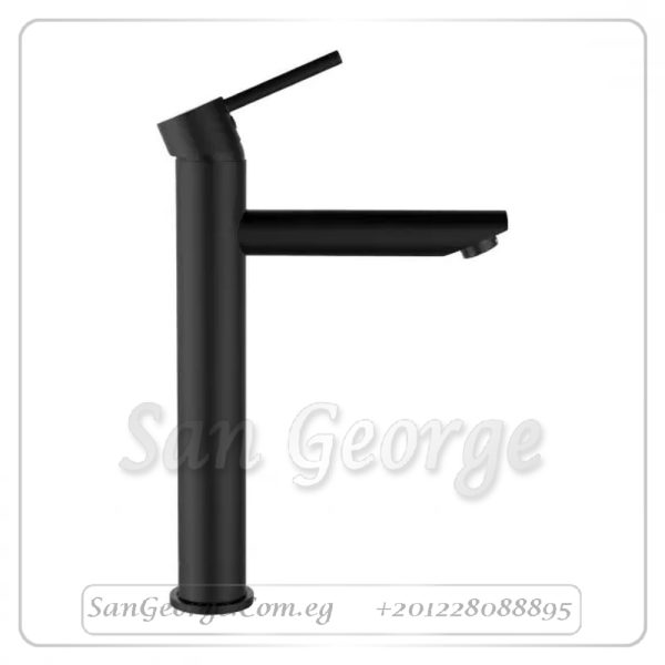 Product Description: Mix-16 Ultra-Modern Matte Black Vessel Mixer