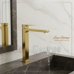 Mix-17 Polished Gold Vessel Faucet