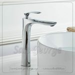 Mix-22 Elegant Sculptural Vessel Faucet (Polished Chrome)