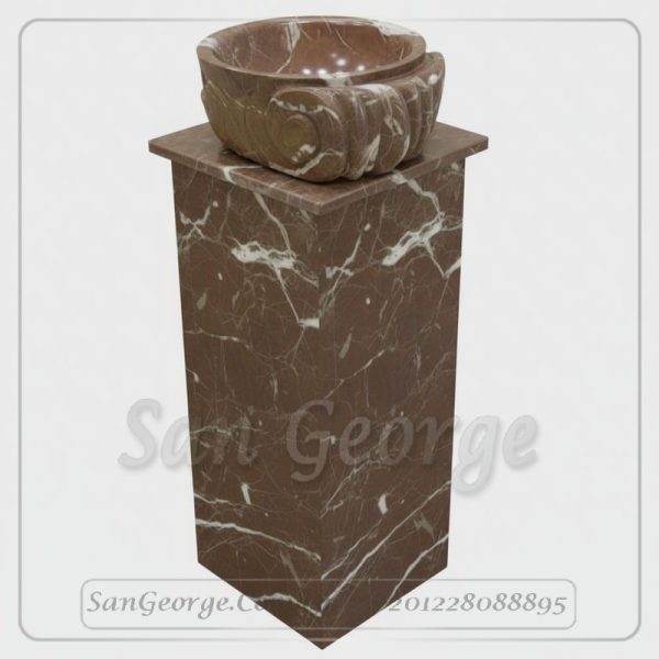 مغسله من ال رخام بنىمزخرف Hand Made من San George Design