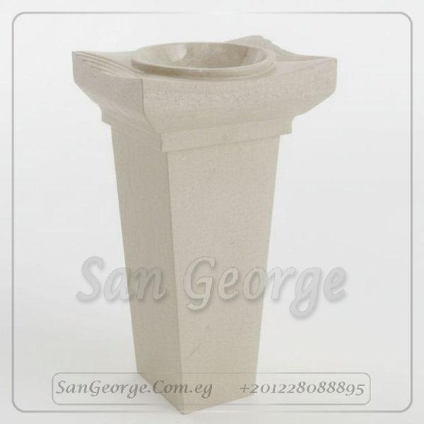 حوض رخام طبيعي منقوش Hand Made من San George Design