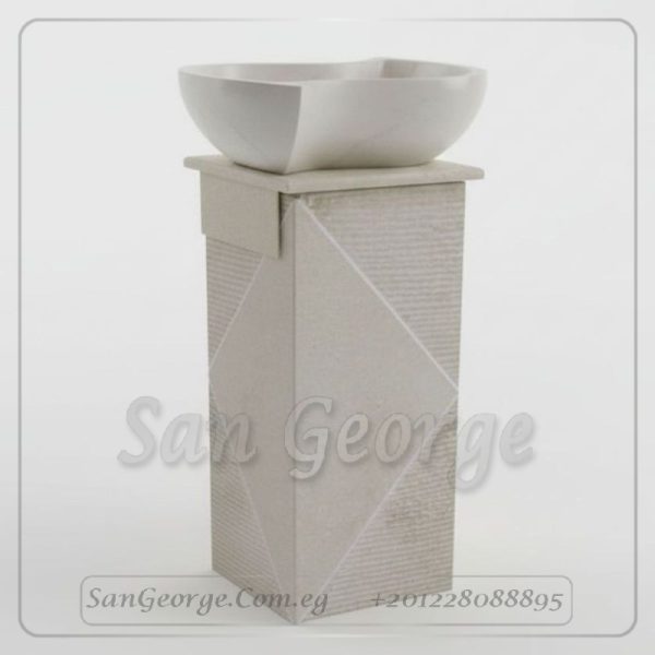مغسله من الرخام مزخرف Hand Made من San George Design