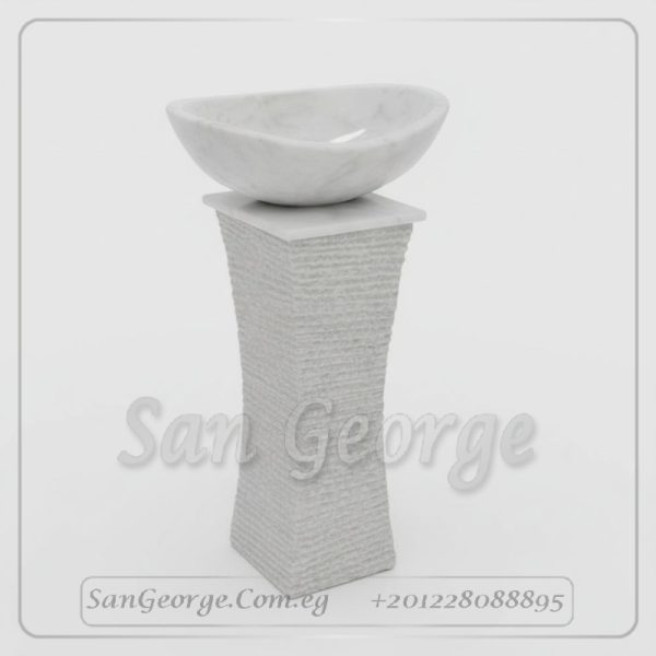 مغسله من ال رخام مزخرف Hand Made من San George Design