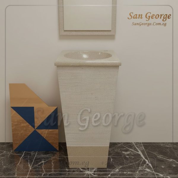 حوض حمام من الرخام Hand Made من San George Design