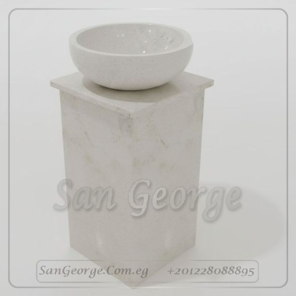 مغسله من الرخام مزخرف Hand Made من San George Design